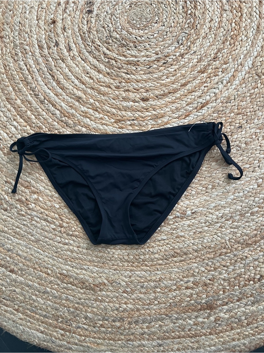 a.n.a Classic Black Women's Tie-Side Bikini Bottom